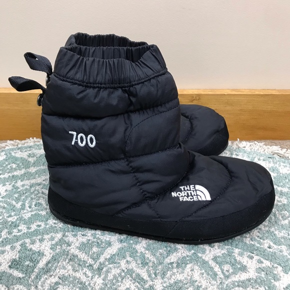 north face down slippers